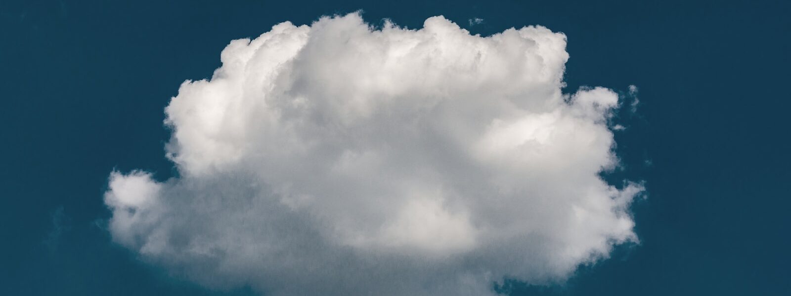 white clouds